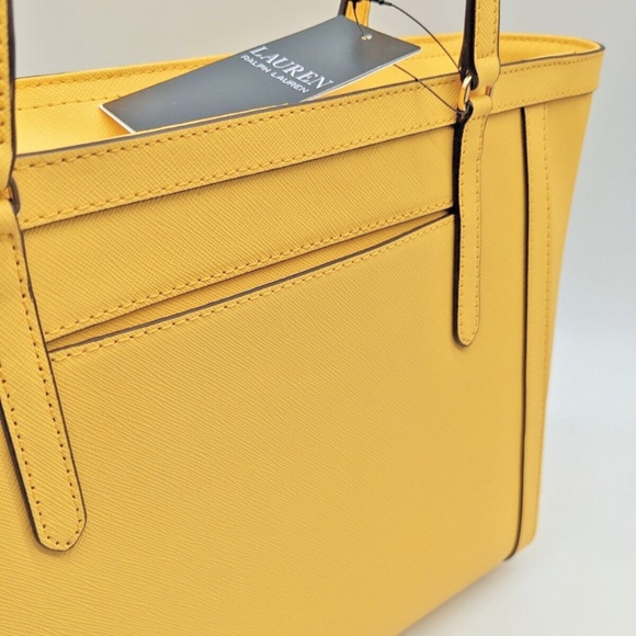 Ralph Lauren Clare Leather Tote Bag - Picture 6 of 11